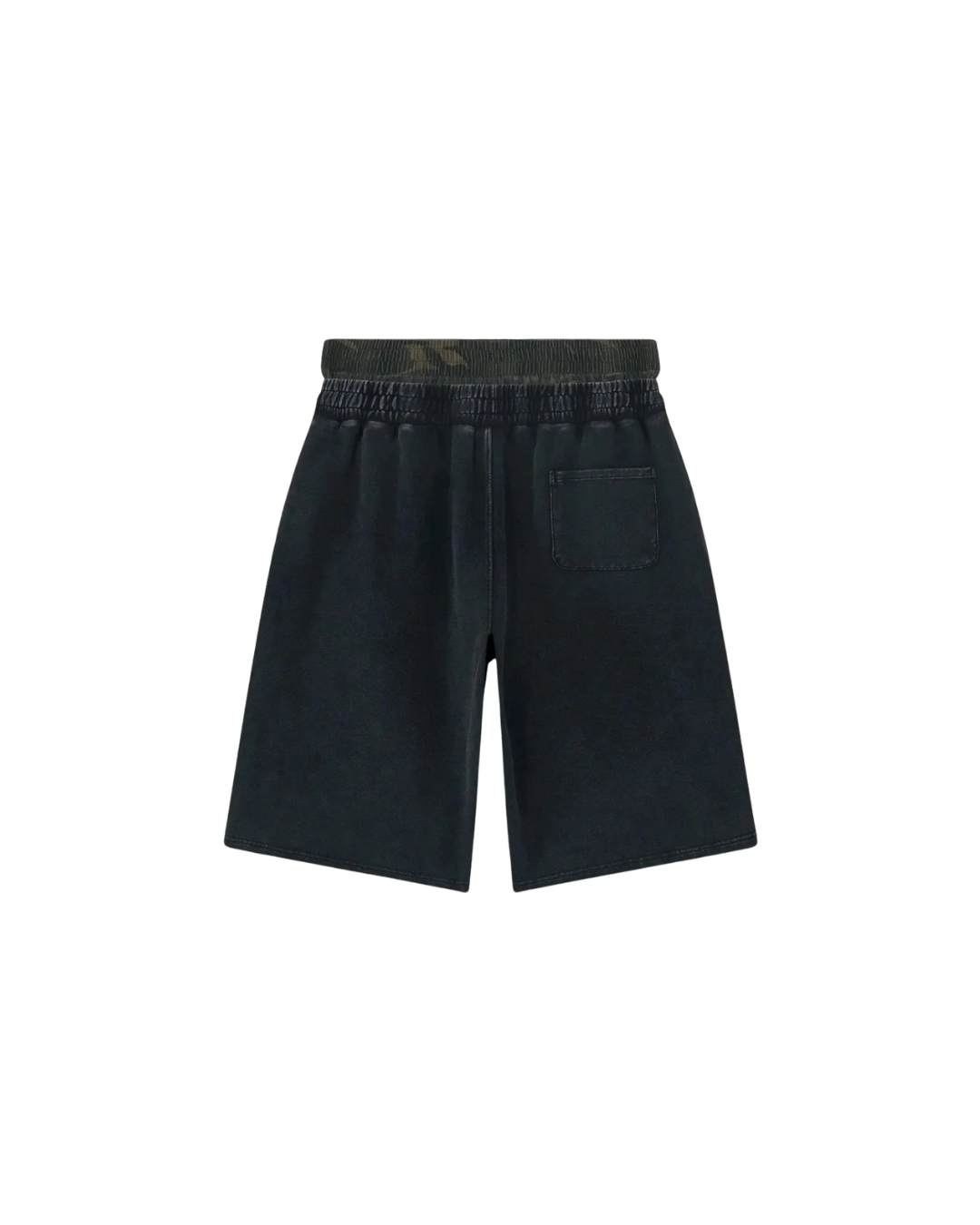Vintage Wash Wide-Leg Shorts