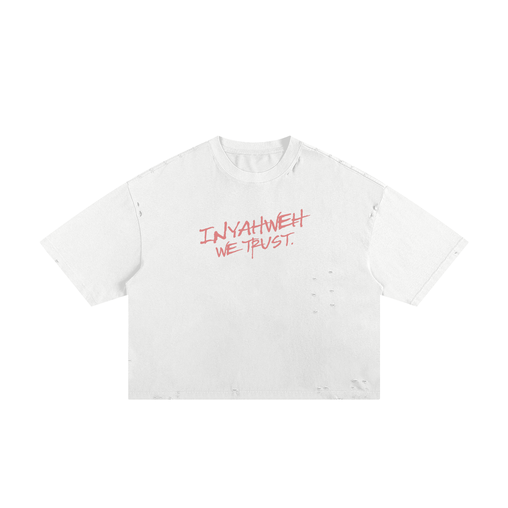 Classic Frayed Boxy Tee