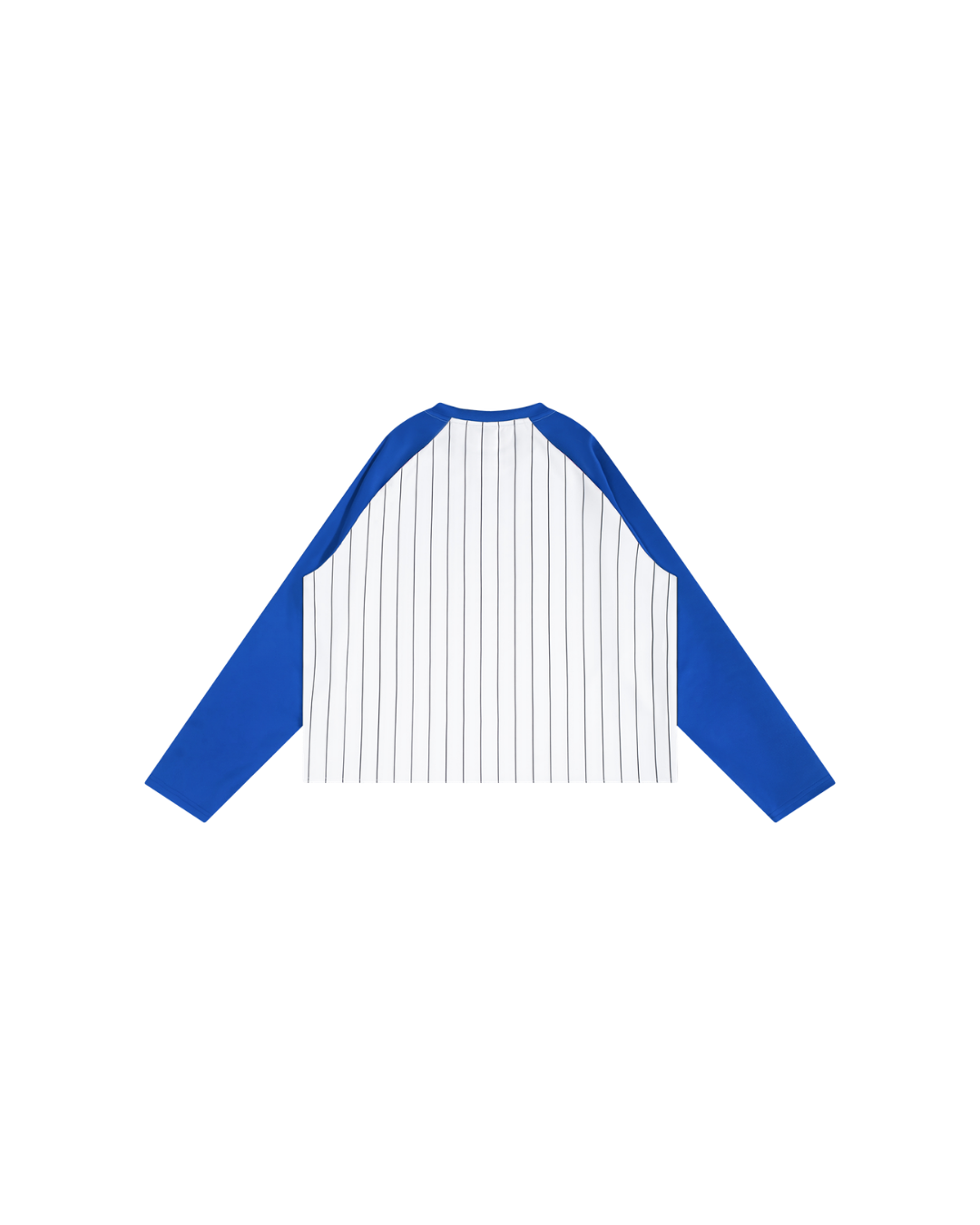 Striped Raglan Crop Tee