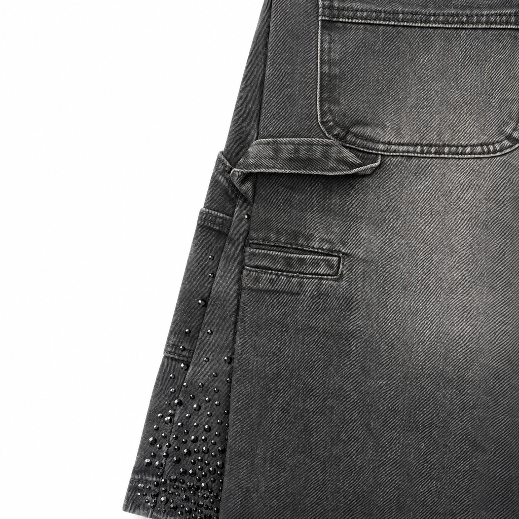 Trust Denim Shorts – Washed Black