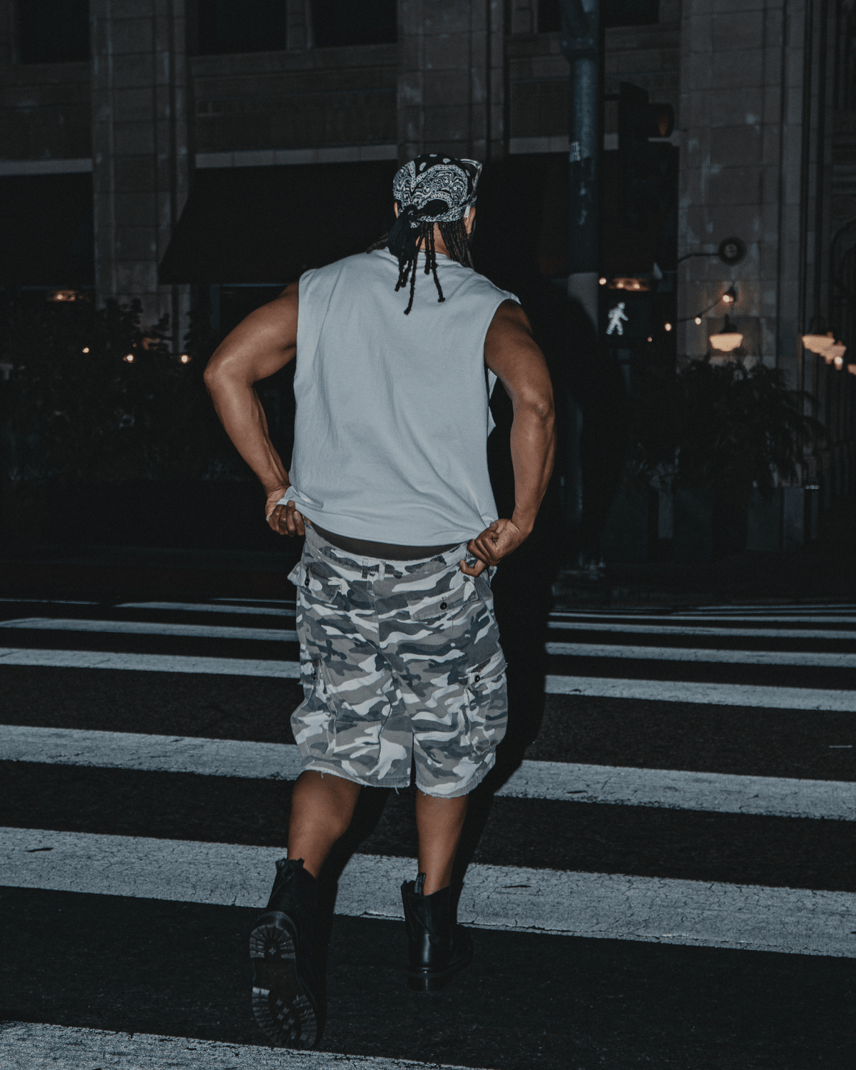 Woodland Camo Cargo Shorts