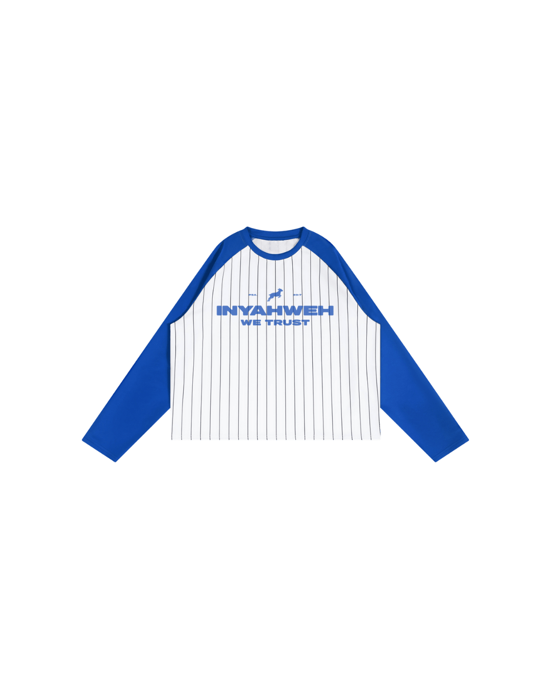 Striped Raglan Crop Tee